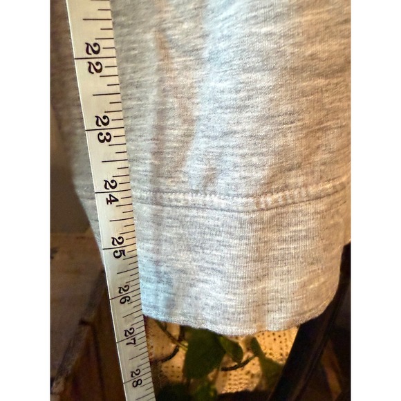 Staccato Womens Grey Henley Button Hoodie Sweatshirt Style 18492 Size Medium - Picture 7 of 7